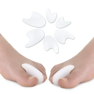 Gel Toe Spreader Toe Spacer Relieves Bunion Corn & Callus Pain Gel Overlapping Toe Spacers Bunion Corrector for Pain Relief